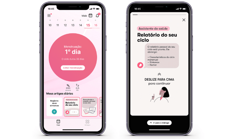 aplicativos de ciclo menstrual