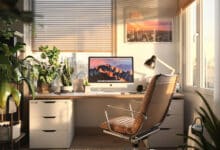 acessórios de home office