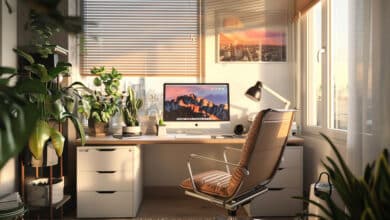 acessórios de home office